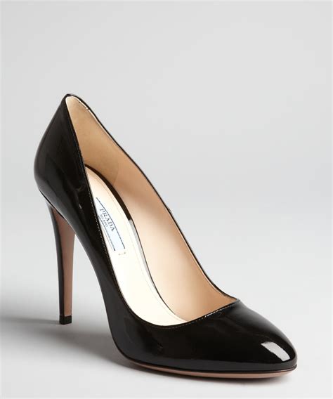 black prada pumps sale|prada classic black pumps.